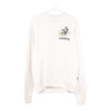 Vintage white Pickwick Sweatshirt - mens medium