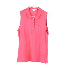  Vintage pink Lacoste Polo Shirt - womens small