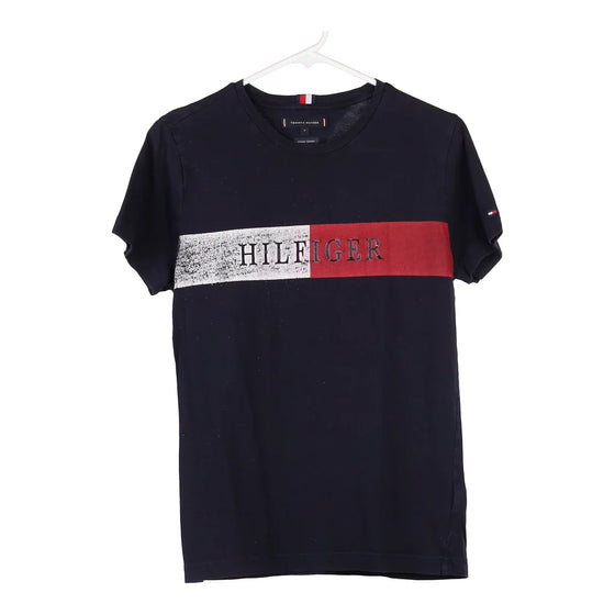 Vintage navy Tommy Hilfiger T-Shirt - mens small