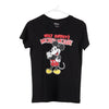 Vintage black Disney T-Shirt - womens small