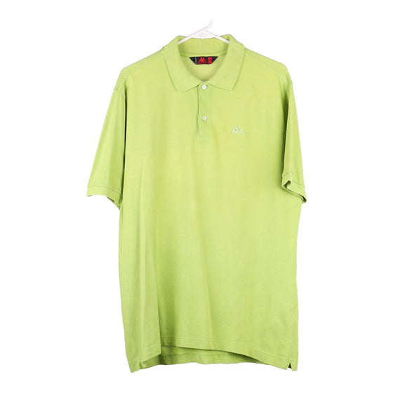 Vintage green Kappa Polo Shirt - mens large