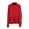 Vintage red Marina Yachting 1/4 Zip - mens large