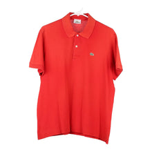  Vintage red Lacoste Polo Shirt - mens medium