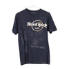 Pre-Loved navy Barcelona Hard Rock Cafe T-Shirt - mens small