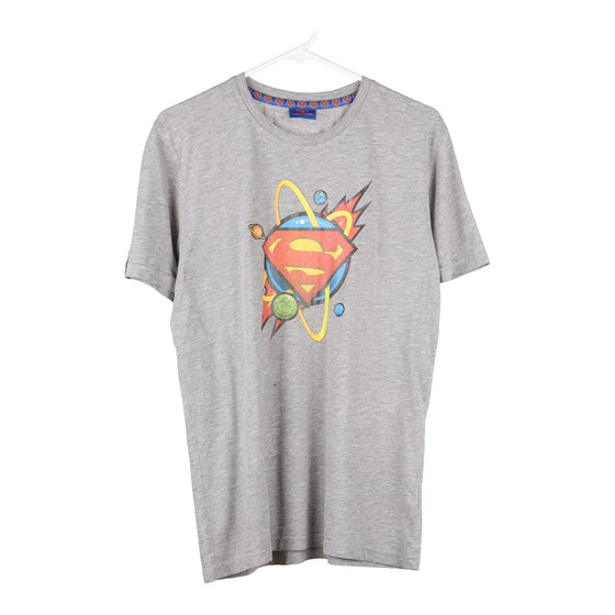 Vintage grey Superman T-Shirt - mens medium