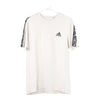 Pre-Loved white Adidas T-Shirt - mens medium