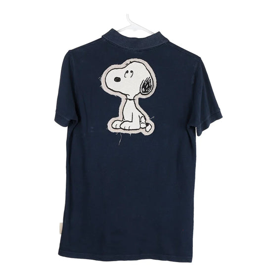 Vintage navy Snoopy Polo Shirt - mens small