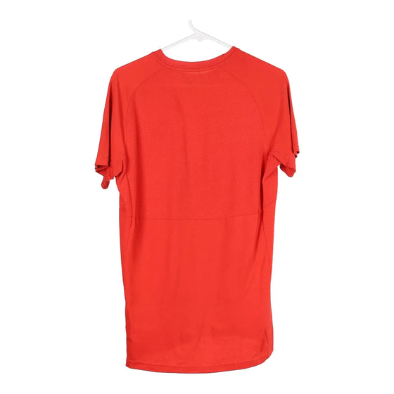 Pre-Loved red Puma T-Shirt - mens small