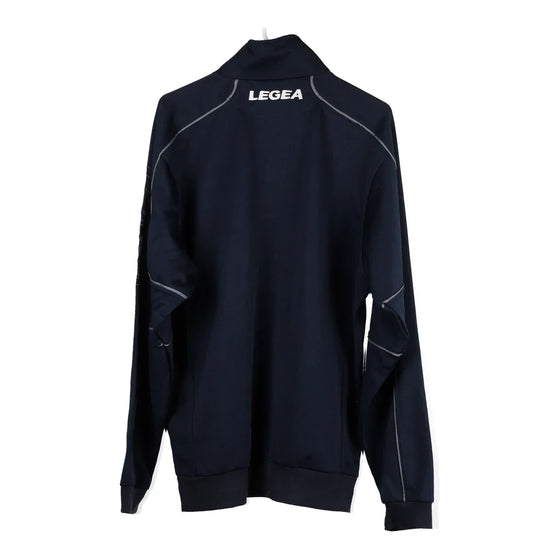 Vintage navy Legea Track Jacket - mens large