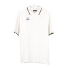 Vintage white Kappa Polo Shirt - mens medium