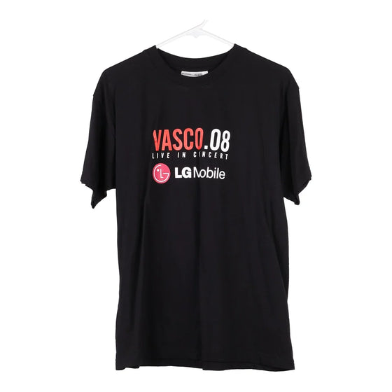 Vintage black Vasco Rossi The Big Apple T-Shirt - mens large