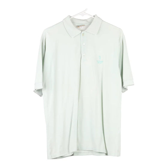 Vintage green Trussardi Polo Shirt - mens small