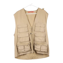  Vintage beige Solista Gilet - mens large