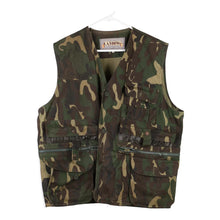  Vintage camo Landing Gilet - mens x-large