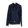 Vintage navy Fila Hoodie - mens small