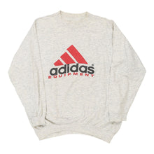  Vintage grey Adidas Equipment Sweatshirt - mens large
