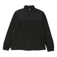  Vintage black Starter Fleece Jacket - mens medium