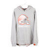 Vintage grey Cleveland Browns Nfl Hoodie - mens x-large