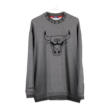  Vintage grey Chicago Bulls Nba Sweatshirt - mens x-large