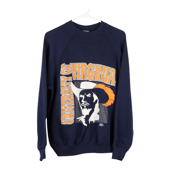 Vintage navy University of Virginia Tultex Sweatshirt - mens large