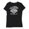 Vintage black Reading PA Harley Davidson T-Shirt - womens small