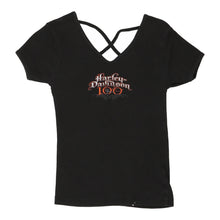  Vintage black Smithfield NC Harley Davidson Top - womens medium