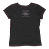 Vintage black Lynchburg Harley Davidson T-Shirt - womens large