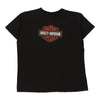 Vintage black Wisconsin Harley Davidson T-Shirt - womens medium