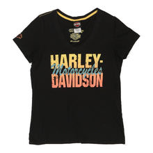  Vintage black Harley Davidson T-Shirt - womens large