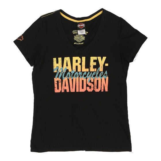 Vintage black Harley Davidson T-Shirt - womens large