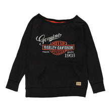  Vintage black Harley Davidson Sweatshirt - womens large