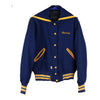 Vintagenavy "Cammie" Unbranded Varsity Jacket - mens x-small