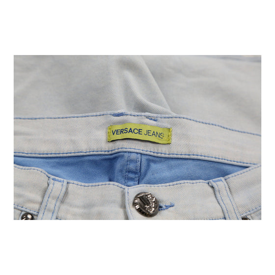 Vintage light wash Versace Denim Shorts - mens 32" waist