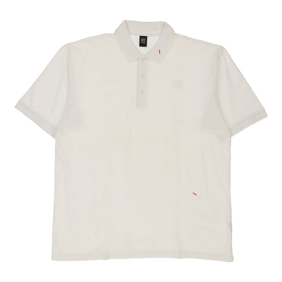 Vintage white Gianfranco Ferre Polo Shirt - mens x-large