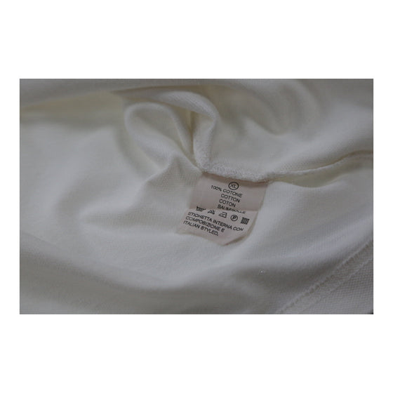 Vintage white Gianfranco Ferre Polo Shirt - mens x-large