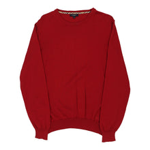  Vintage red Burberry London Jumper - mens medium