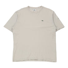  Vintage cream Lacoste T-Shirt - mens medium