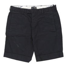  Armani Jeans Shorts - 32W UK 10 Black Cotton