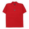 Vintage red Versace Jeans Couture Polo Shirt - mens large