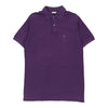 Vintage purple Conte Of Florence Polo Shirt - mens x-large