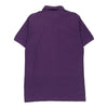 Vintage purple Conte Of Florence Polo Shirt - mens x-large