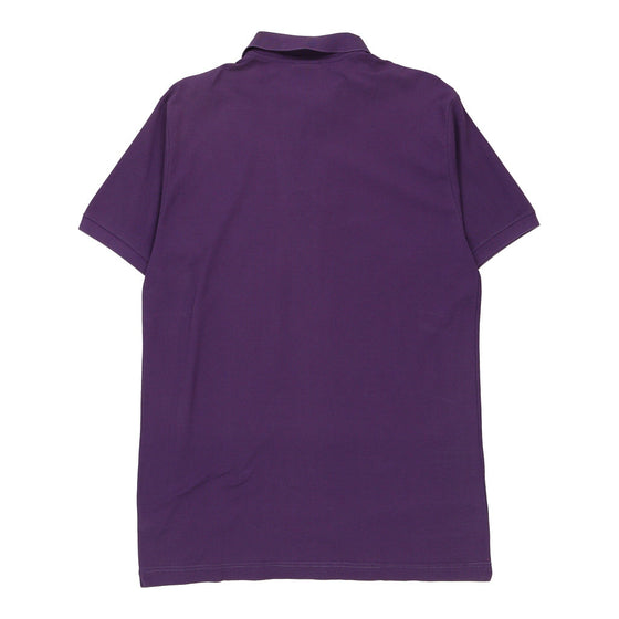 Vintage purple Conte Of Florence Polo Shirt - mens x-large