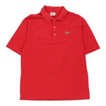  Vintage red Lacoste Polo Shirt - mens medium