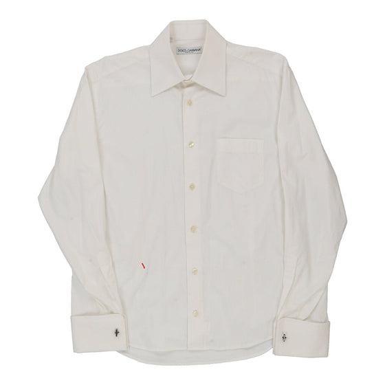 Vintage white Dolce & Gabbana Shirt - mens medium