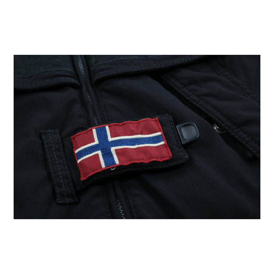 Napapijri Waterproof Jacket - Medium Black Nylon