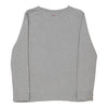 Vintage grey Napapijri Sweatshirt - mens small