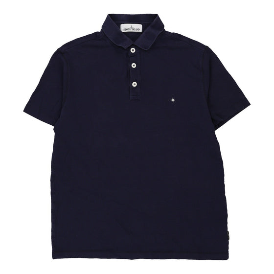 Vintagenavy Stone Island Polo Shirt - mens small