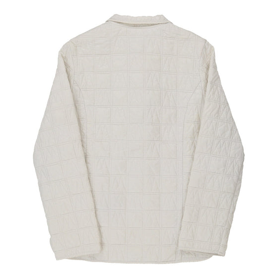 Moncler Jacket - Small White Polyamide