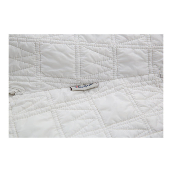 Moncler Jacket - Small White Polyamide