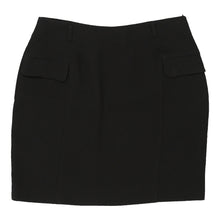  Versus By Versace Skirt - 28W UK 8 Black Wool Blend